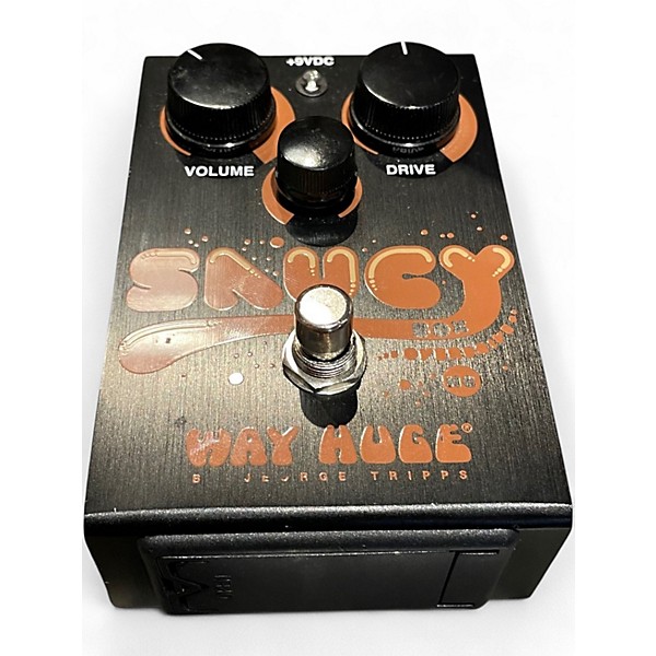 Used Way Huge Electronics WHE205HC Saucy Box HC Hard Clipping Overdrive Effect Pedal