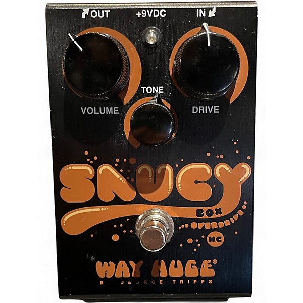 Used Way Huge Electronics WHE205HC Saucy Box HC Hard Clipping Overdrive Effect Pedal