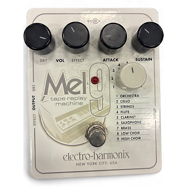 Used Electro-Harmonix MEL9 Tape Replay Machine Effect Pedal