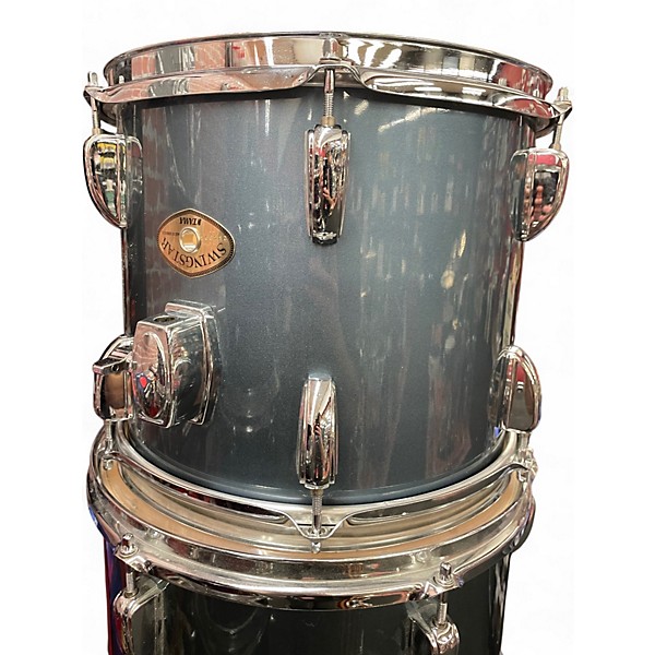 Used TAMA 5 Piece swingstar Ice Blue Metallic Drum Kit