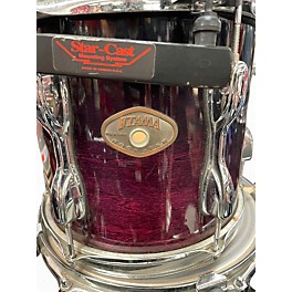 Used TAMA 5 Piece Rockstar Trans Purple Drum Kit