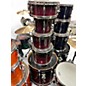 Used TAMA 5 Piece Rockstar Trans Purple Drum Kit