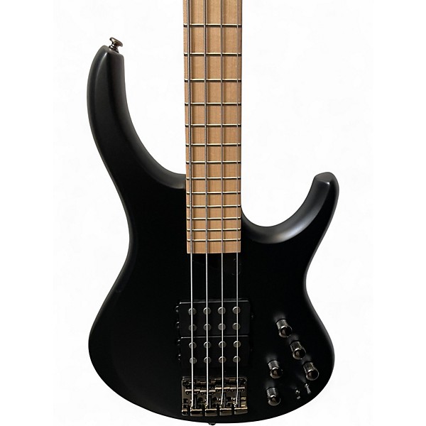Used MTD Kingston Super 4 Flat Black Electric Bass Guitar