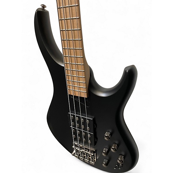 Used MTD Kingston Super 4 Flat Black Electric Bass Guitar