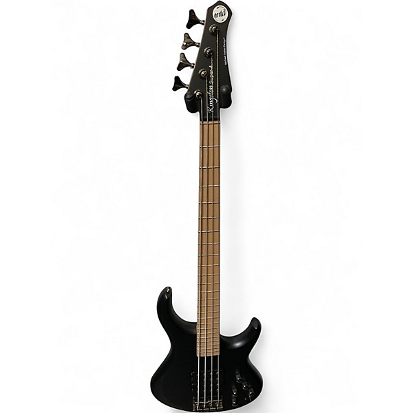 Used MTD Kingston Super 4 Flat Black Electric Bass Guitar