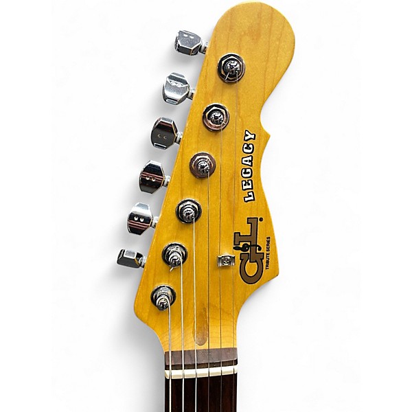 Used G&L Tribute Legacy Lake Placid Blue Solid Body Electric Guitar