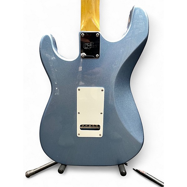 Used G&L Tribute Legacy Lake Placid Blue Solid Body Electric Guitar