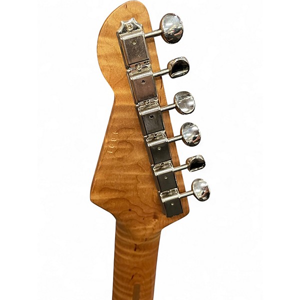 Used LsL Instruments SATICOY DX HSS SPALTED BURL CHERRY SUNBURST Solid Body Electric Guitar