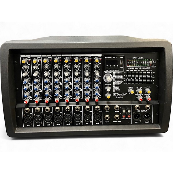 Used Gtd Audio BM55 Powered Mixer