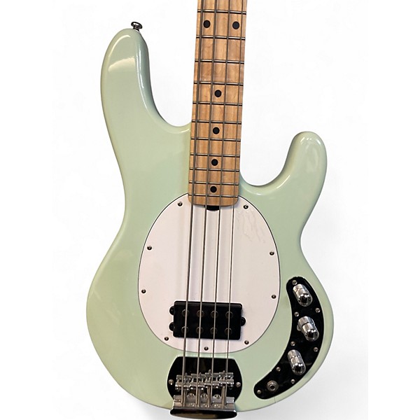 Used Sterling by Music Man STINGRAY Seafoam Green Electric Bass Guitar