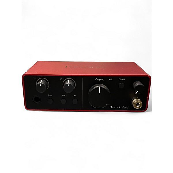 Used Focusrite Scarlett Solo Audio Interface