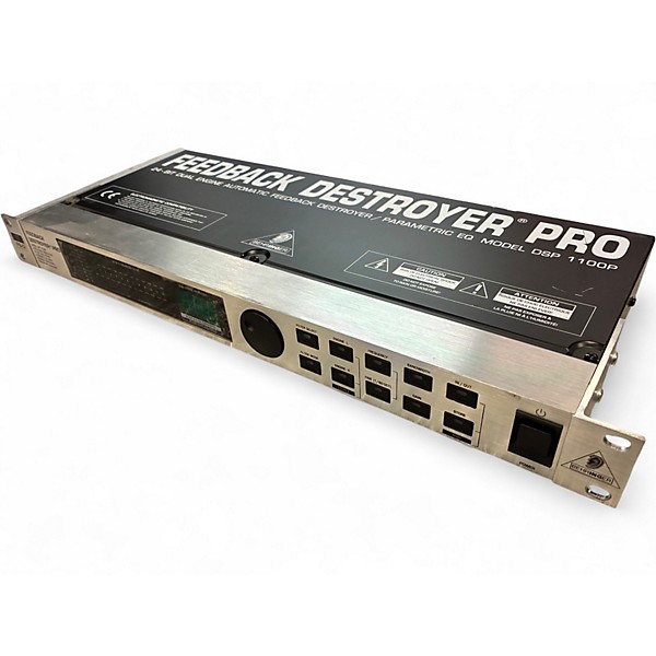 Used Behringer Feedback Destroyer Pro DSP1100P Feedback Suppressor
