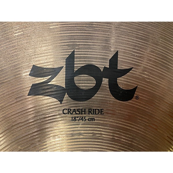 Used Zildjian 18in Crash Ride Cymbal