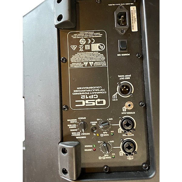 Used QSC CP12 Powered Speaker