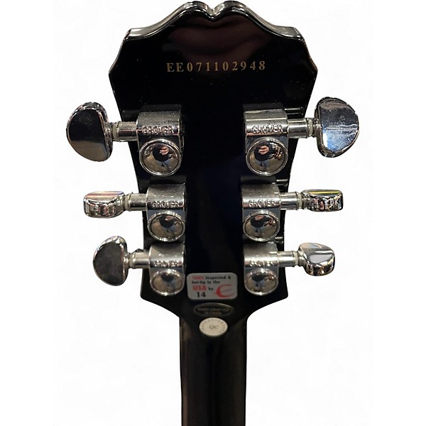 Used Epiphone Les Paul Standard Black Solid Body Electric Guitar