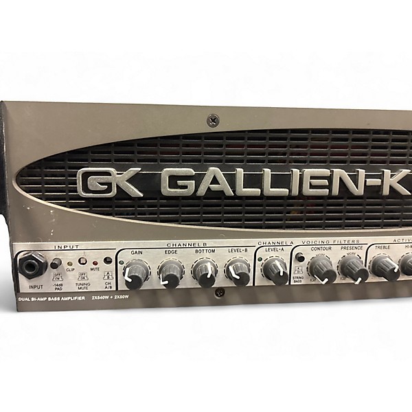 Used Gallien-Krueger 2001RB 540W Bass Amp Head