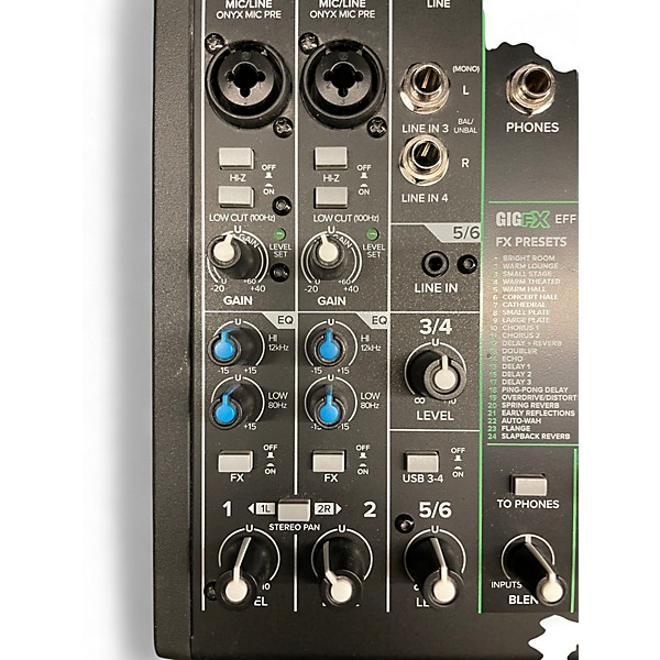 Used Mackie profx6 v3 Powered Mixer