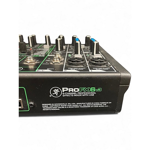 Used Mackie profx6 v3 Powered Mixer