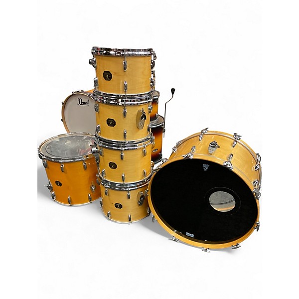 Vintage 1978 Gretsch Drums 6 Piece Vintage 6pc Natural Drum Kit