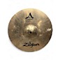 Used Zildjian 14in A Custom Mastersound Hi Hat Top Cymbal