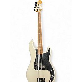 Used Fender Player Precision Bass White Electric Bass Guitar