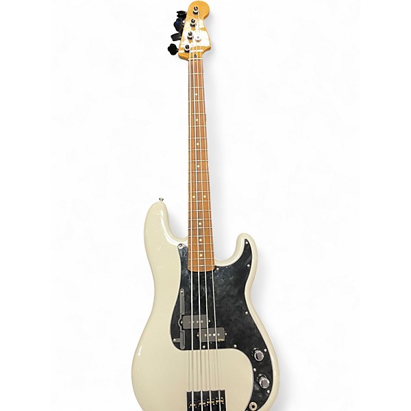 Used Fender Player Precision Bass White Electric Bass Guitar