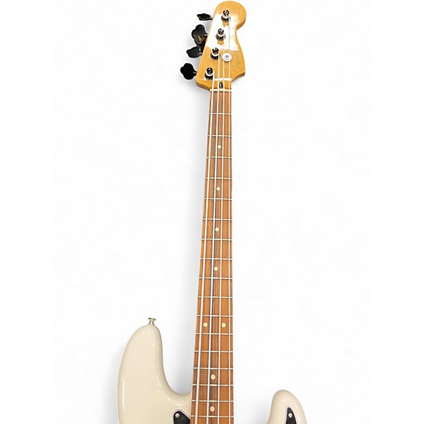 Used Fender Player Precision Bass White Electric Bass Guitar