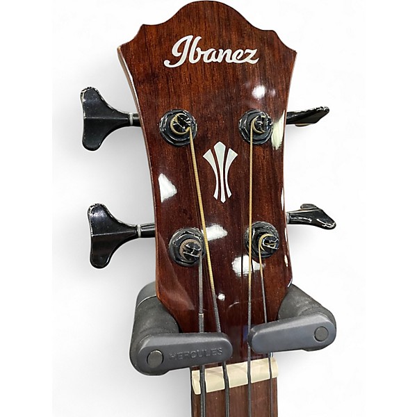 Used Ibanez AEGB24E-MHS Mahogany Acoustic Bass Guitar