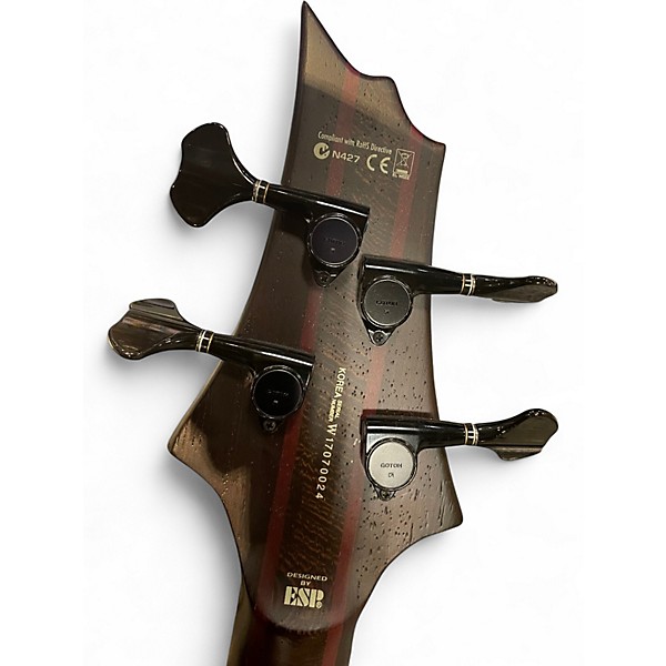 Used ESP LTD B1004 Deluxe WORN Electric Bass Guitar