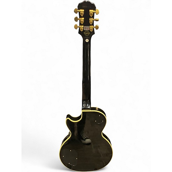 Used Epiphone Les Paul Custom Pro Black Solid Body Electric Guitar