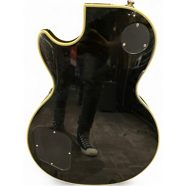 Used Epiphone Les Paul Custom Pro Black Solid Body Electric Guitar