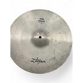 Used Zildjian 14in Thin Crash Cymbal