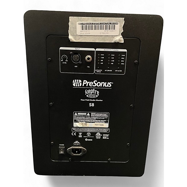 Used PreSonus STEPTRE COACTUAL S8 Powered Monitor