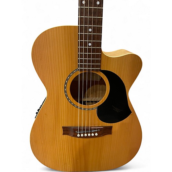 Used Maton EBG808C Natural Acoustic Electric Guitar