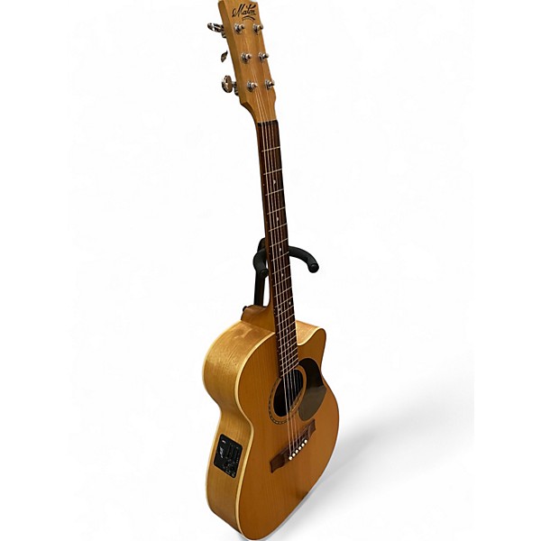 Used Maton EBG808C Natural Acoustic Electric Guitar