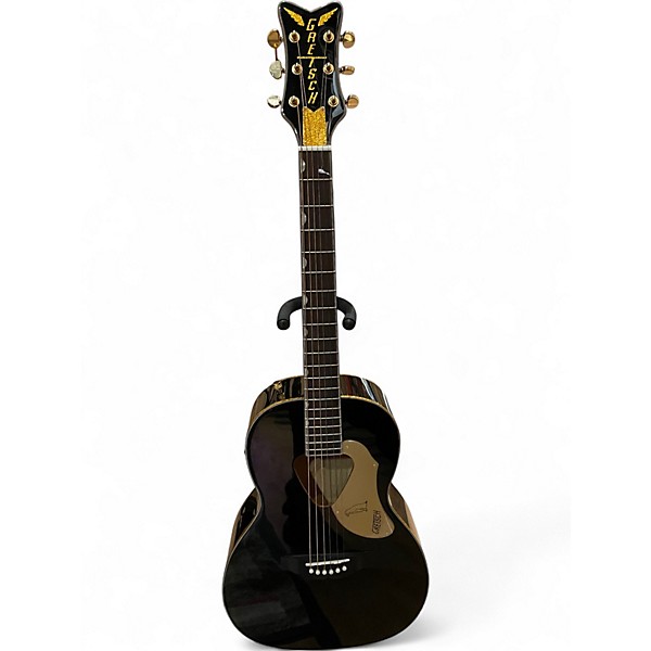 Used Gretsch Guitars G5021WPE Rancher Penguin Parlor Black Acoustic Electric Guitar