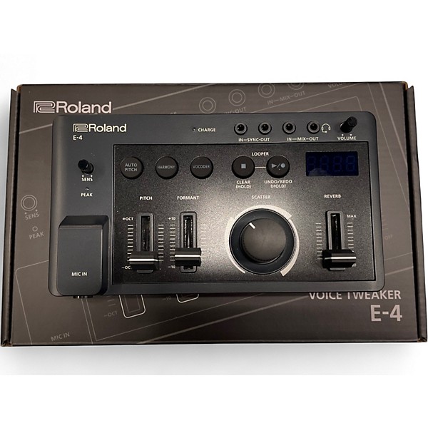 Used Roland ARIA E-4 Voice Tweaker Sound Module