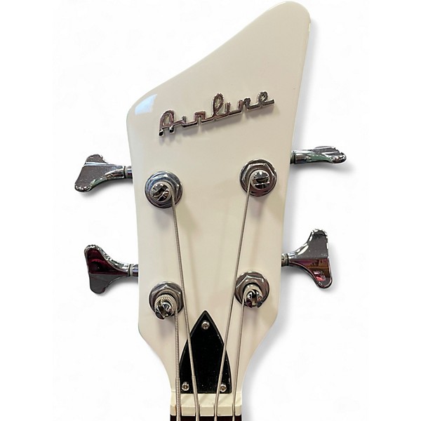 Used Airline JETSON JR Seafoam Green Electric Bass Guitar