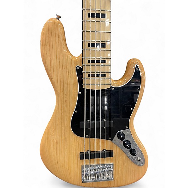 Used SX URSA 2 Brown Electric Bass Guitar