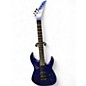 Used Jackson American Series Virtuoso Blue Solid Body Electric Guitar thumbnail