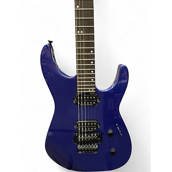 Used Jackson American Series Virtuoso Blue Solid Body Electric Guitar