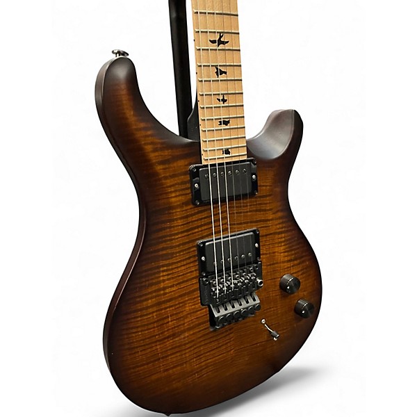 Used PRS DW CE 24 Amber Smoke Solid Body Electric Guitar