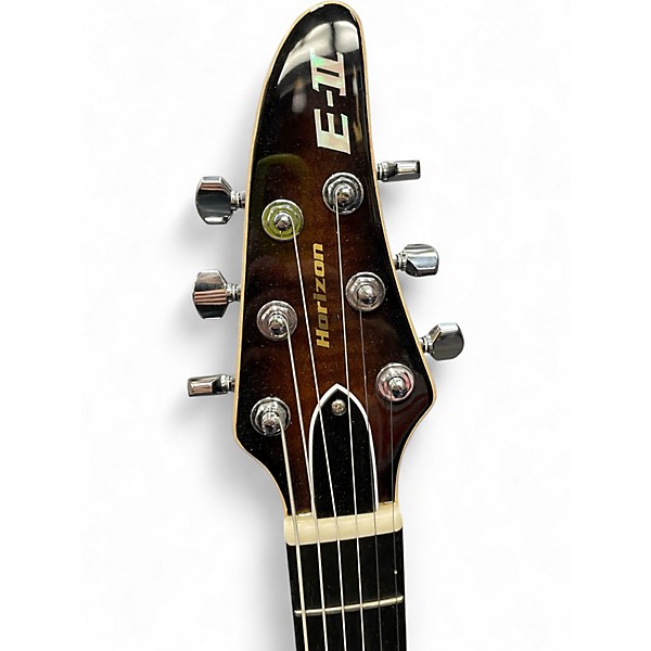 Used ESP E-II Horizon TIGER BURST Solid Body Electric Guitar