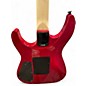 Used Jackson JS34Q Dinky Crimson Red Trans Solid Body Electric Guitar