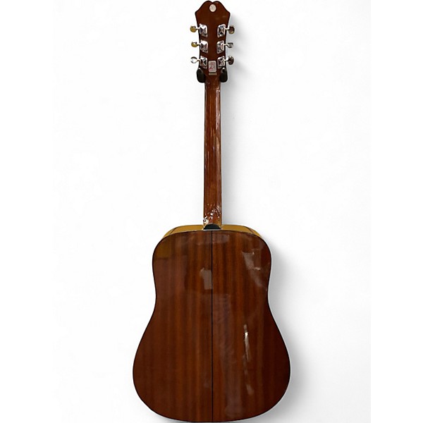 Used Epiphone PR-150 NA  brown Acoustic Guitar