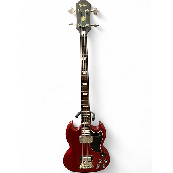 Epiphone SGベース Used Epiphone SG BASS Candy Apple Red Electric Bass Guitar