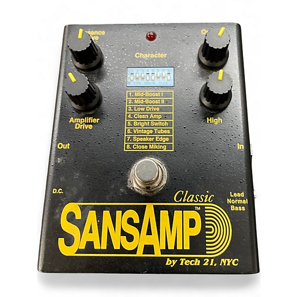 Used Tech 21 classic sansamp Effect Pedal