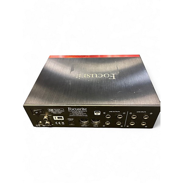 Used Focusrite Clarett 4Pre Audio Interface