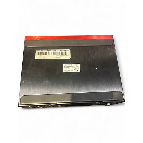 Used Focusrite Clarett 4Pre Audio Interface