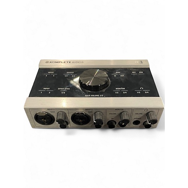 Used Native Instruments KOMPLETE AUDIO 6 Audio Interface